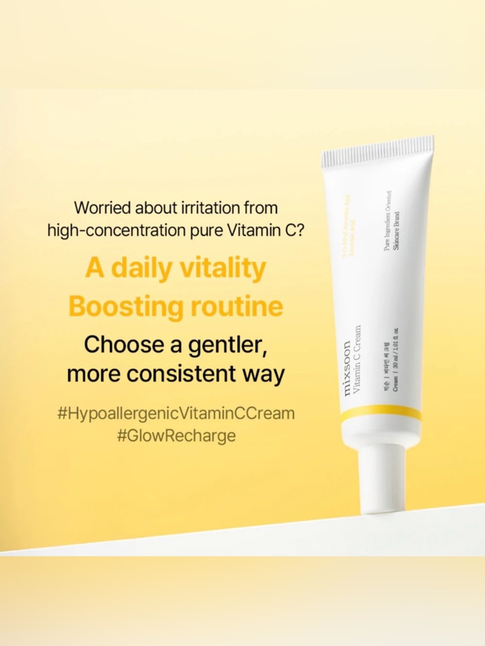 Korean Skincare Mixoon Vitamin C Cream - Picture 5 of 14